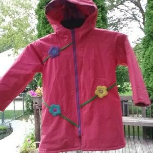 Girls rain coat